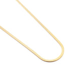 ARI - 48cm thin gold chain necklace